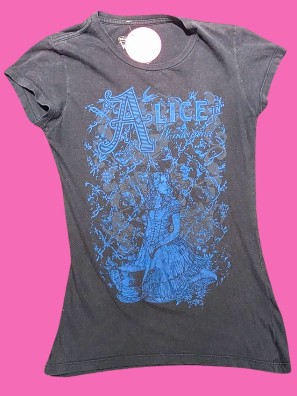 Alice in Wonderland T-Shirt Size S for Women